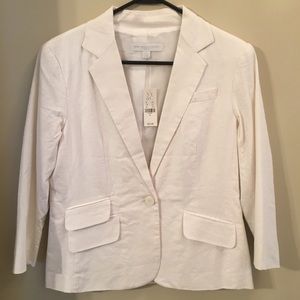 NEW WITH TAGS * New York & Co. White 3/4 Blazer